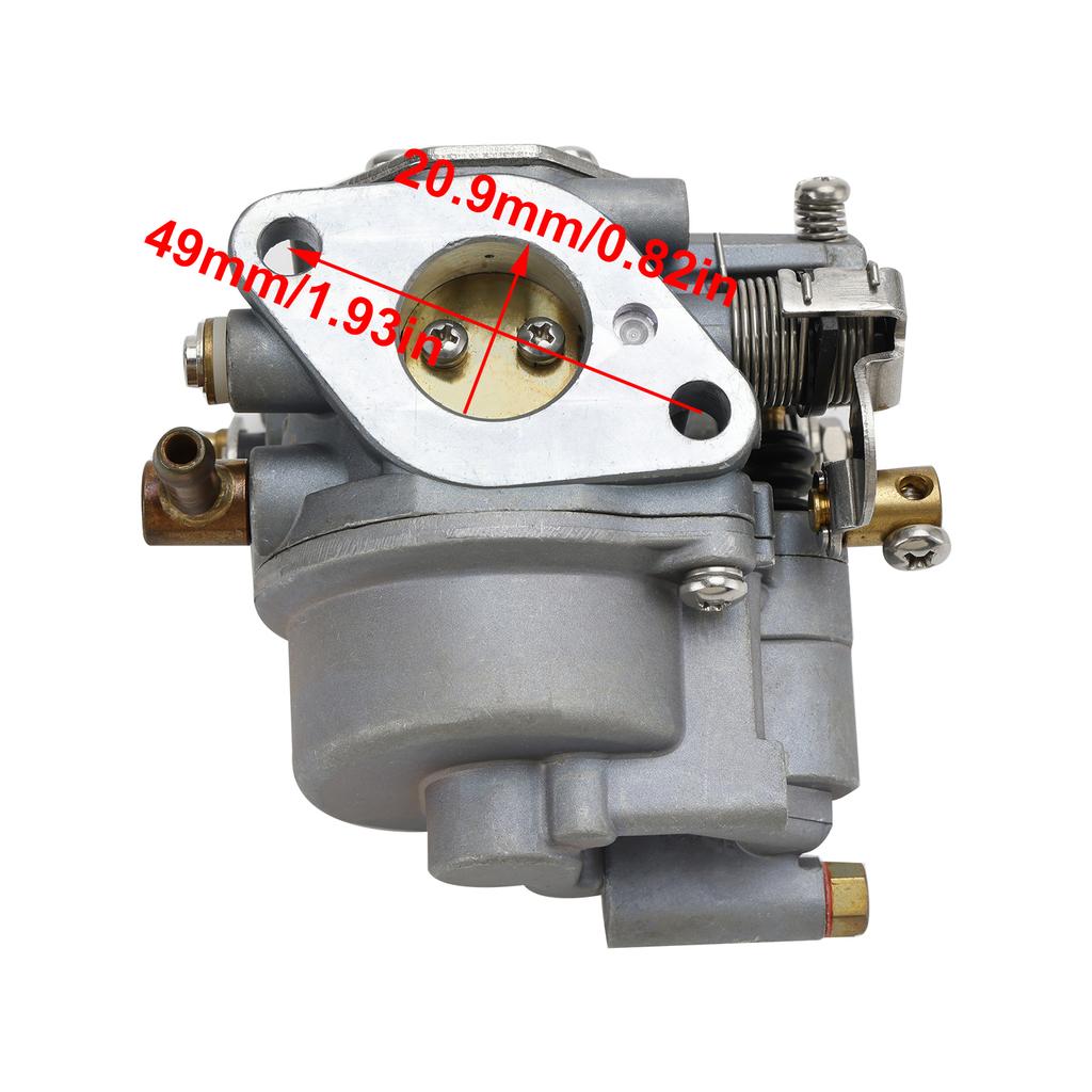 Carburetor Carb Fit for Yamaha 4 Stroke 8hp 9.9hp F8M Outboard 68T-14301-11-00