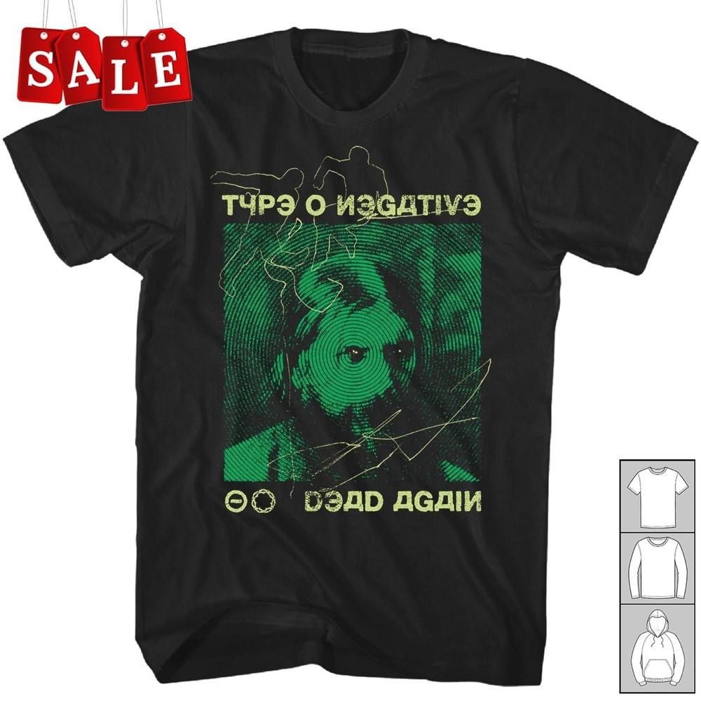 Neuer TYPE O NEGATIVE WIEDER TOT UMRISS Geschenk für Fans Unisex S-5XL Shirt UK252