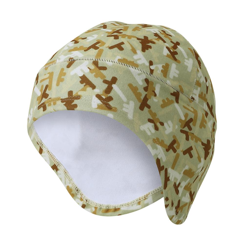 MCNSPORTS Earflap Winter Beanie Camo Beige