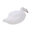 Swan Decoy Pond Decoration Plastic Lifelike Simulation Goose Floating Decoy Ornament for Pool Lake Garden Patio