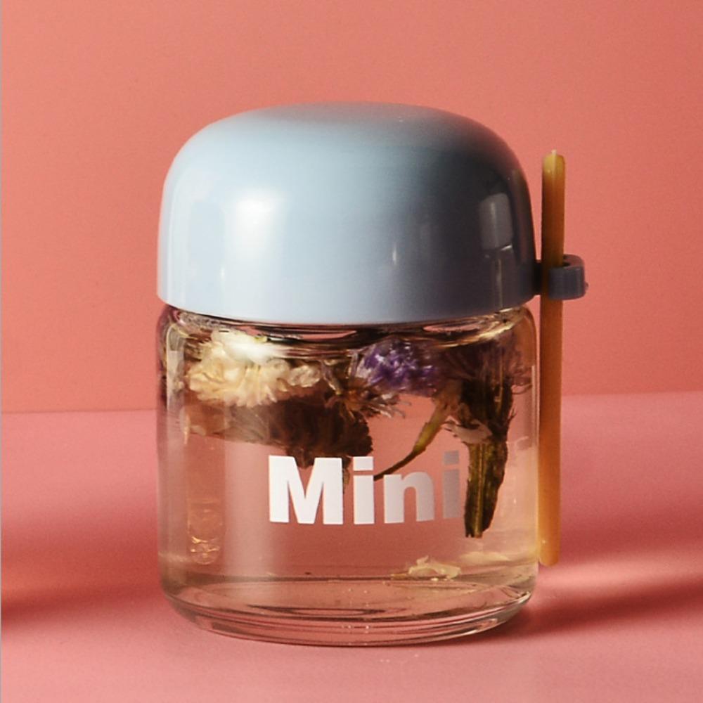 

150 мл Детская Мини Милая Бутылка для Питья Маленькие Стеклянные Бутылки для Воды с Ручкой-Веревкой Стакан для Воды синий