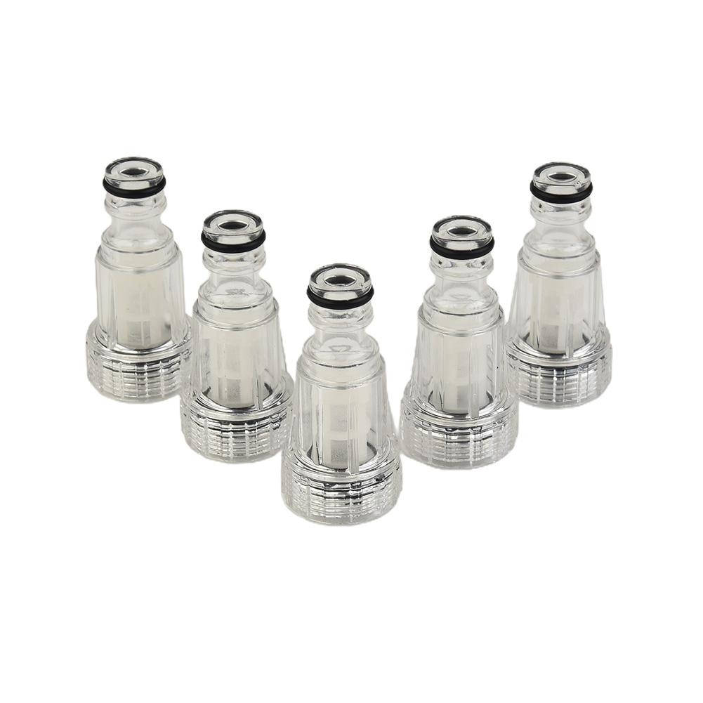 5pcs Water Filter Car High Pressure Washer Connection For Karcher K2-K7