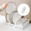 Convenient Kitchen Dish Drainer Modern White Dish Drainer Portable Stand Rack for a Clean and Organized Kitchen