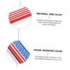 Anneome Car Decoration Sticker Metal Car Sticker Set Easy To Apply Flag Decal for Car