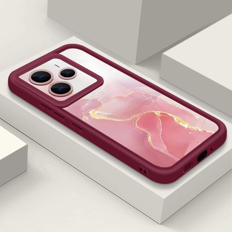 Colorful Marble Patterned TPU Phone Case For Xiaomi 14T Pro 13T Pro Shockproof Soft Silicone Cover Fundas For Xiaomi 14T 13T Pro