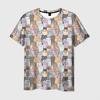 women's T-Shirts Cute Cat Pattern 3D Print Tops Tees Summer New  Streetwear Fashion Oversized T Shirt Men Clothing