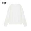 LESS 2026 Spring Round Neck Pullover Knit Sweater