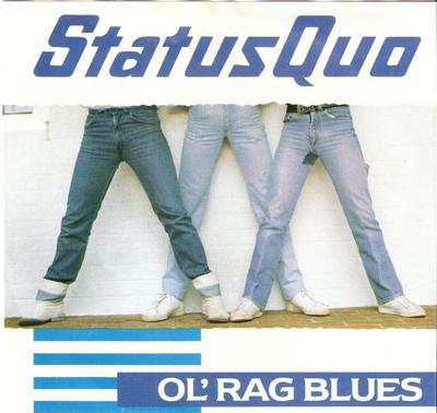 7inch Record STATUS QUO  Olrag Blues  Stay The Night QUO11 VERTIGO 1983 UK Rock Used
