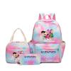 Witch Hunter Three-Piece Backpack Girl Digital Printing Elementary School Bag Large Capacity Backpack