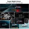 WIFI Dash Cam 4 Channel 360° Car Camera Black Box Front Left Right Rear View Car DVR Video Recorder G-Sensor 24H Parking Monitor