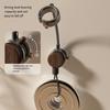 Rotatable Lazy Hair Dryer Holder Bathroom Non-punching Wall-Mounted Wind Duct Storage Rack Adjustable Hair Dryer Storage Rack