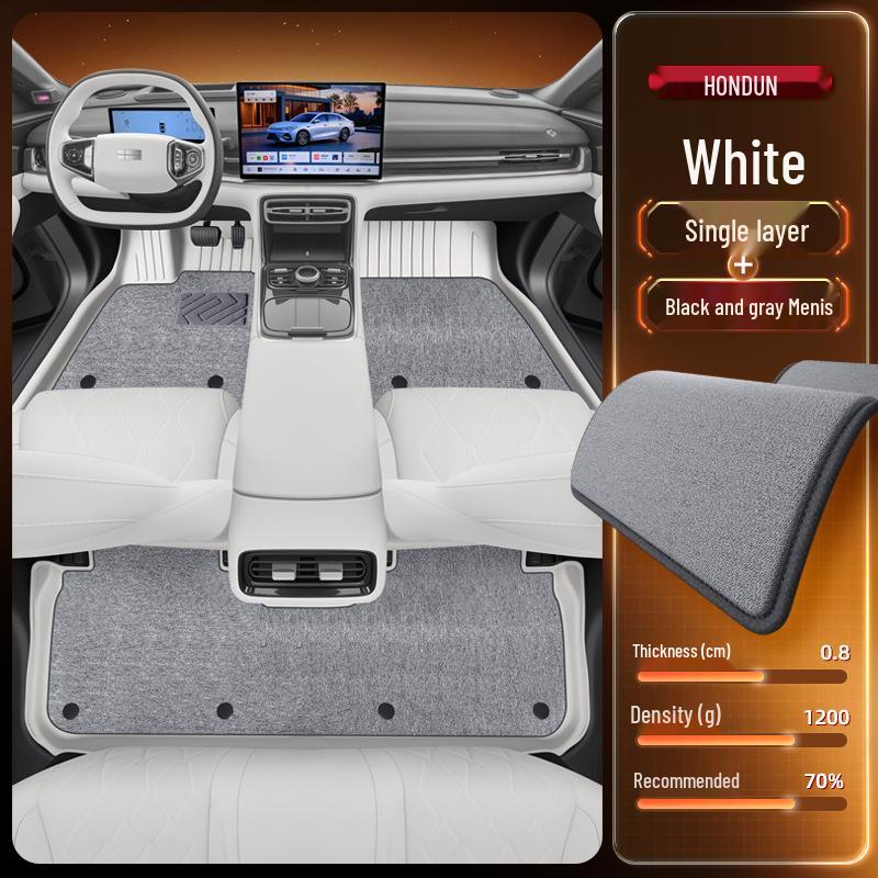 Floor Mats for Geely Galaxy A7 (2025) - TPE Car Interior Modification Accessory