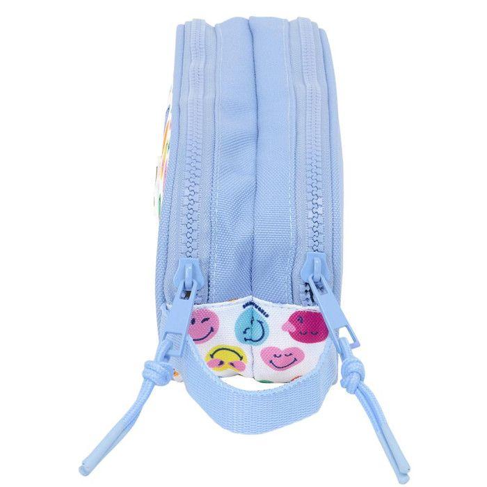 Trousse Rectangulaire Smiley World Heureux 21 CM - 2 Cpt