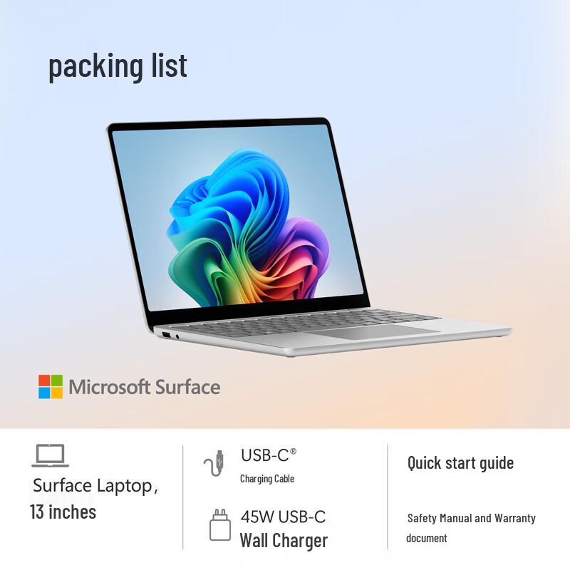 Microsoft Surface Laptop 13-inch AI+PC Touchscreen Notebook (CN Version)