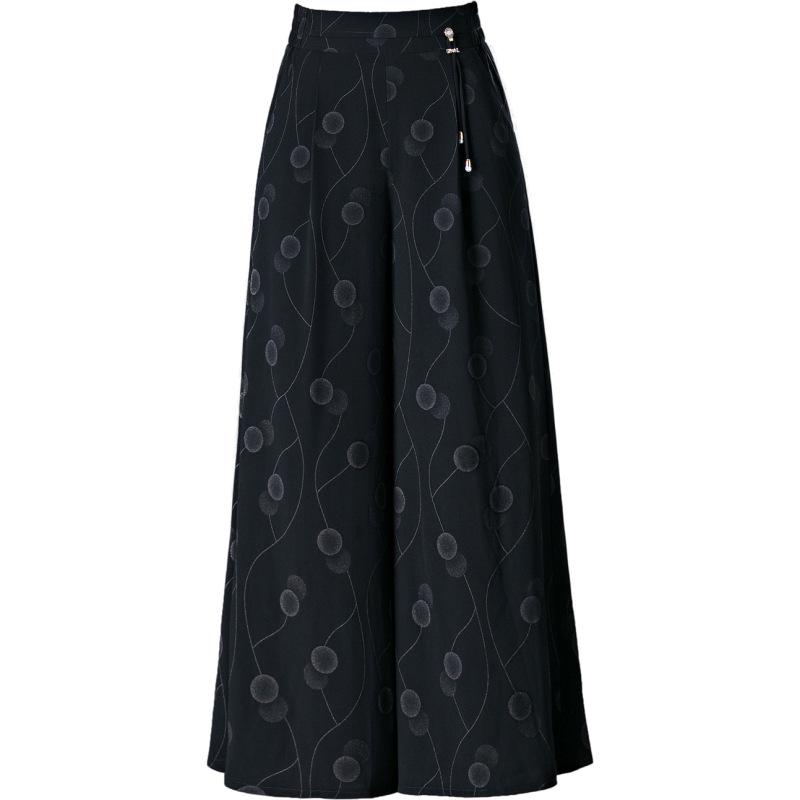 Women's Summer High Waist Wide Leg Culottes - Lightweight, Cool, and Casual