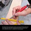 Solid Carpenter Pencil Set Woodworking Tools Mechanical Pencil 3 Colors Refill Construction Job Tools Carpentry Marking Scriber ZPG
