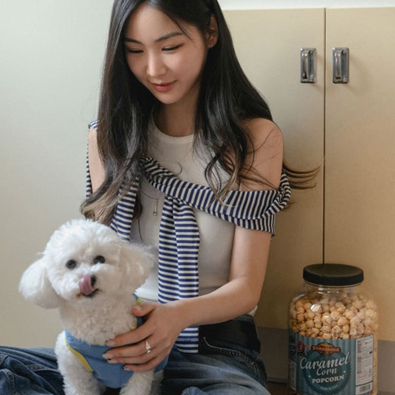 modernlike 14k gold-filled silver wave square earrings