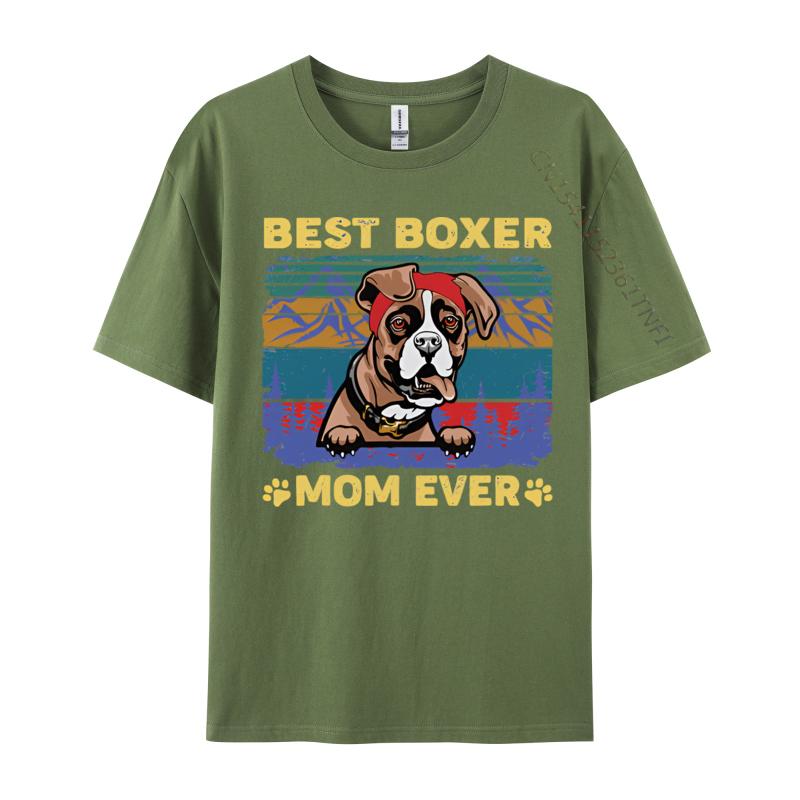 

Boxer Dog Lover Funny Vintage Retro Tshirt Top Tshirts Party Coupons Cotton Tops Tees Sports T Shirt Men 4XL