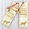 Golden Retriever - Dog Bookmark, Personalized Bookmark, Dog Gadget for Art-Dog Brand Readers