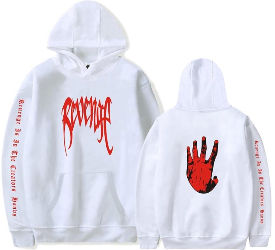 Trendy Rapper Fashion Fleece Hooded Long Sleeve Sweater Warm Jacket