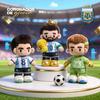 Peluche Oficial de la Selección Nacional de Fútbol de Argentina 2026 Messi Martínez Enzo de 35 cm, Regalo Perfecto para Aficionados, Ideal para Colección