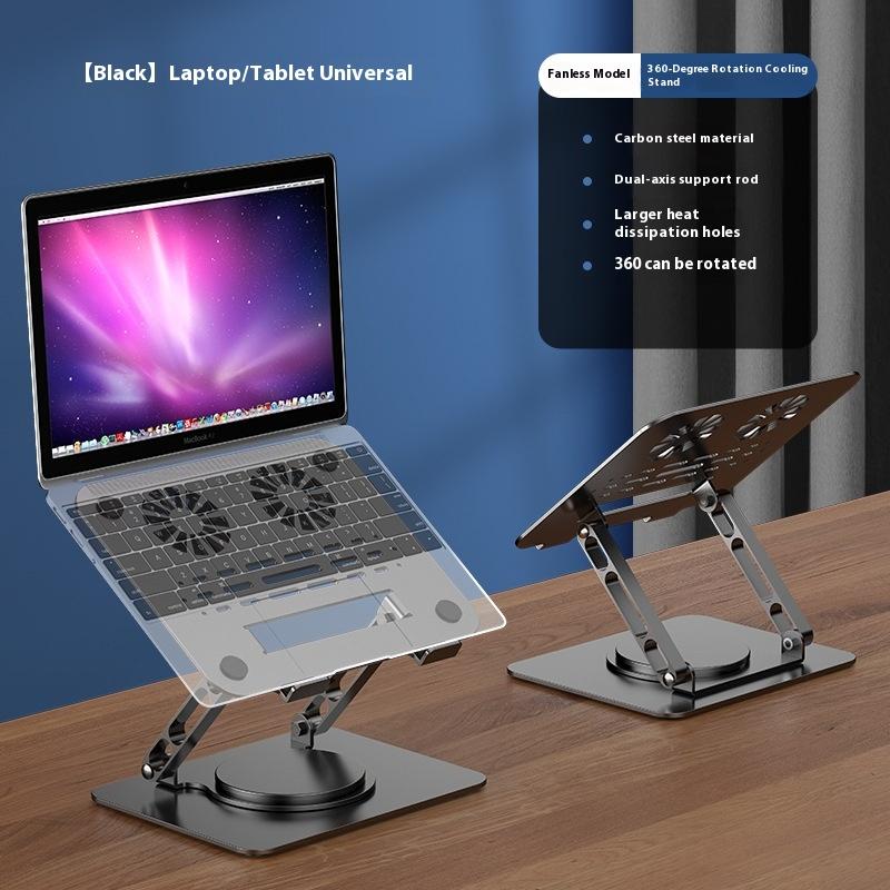 

Вращающийся на 360° кронштейн для ноутбука, настольная подставка для увеличения высоты, можно поднимать и опускать, подвесная охлаждающая база 360 градусов