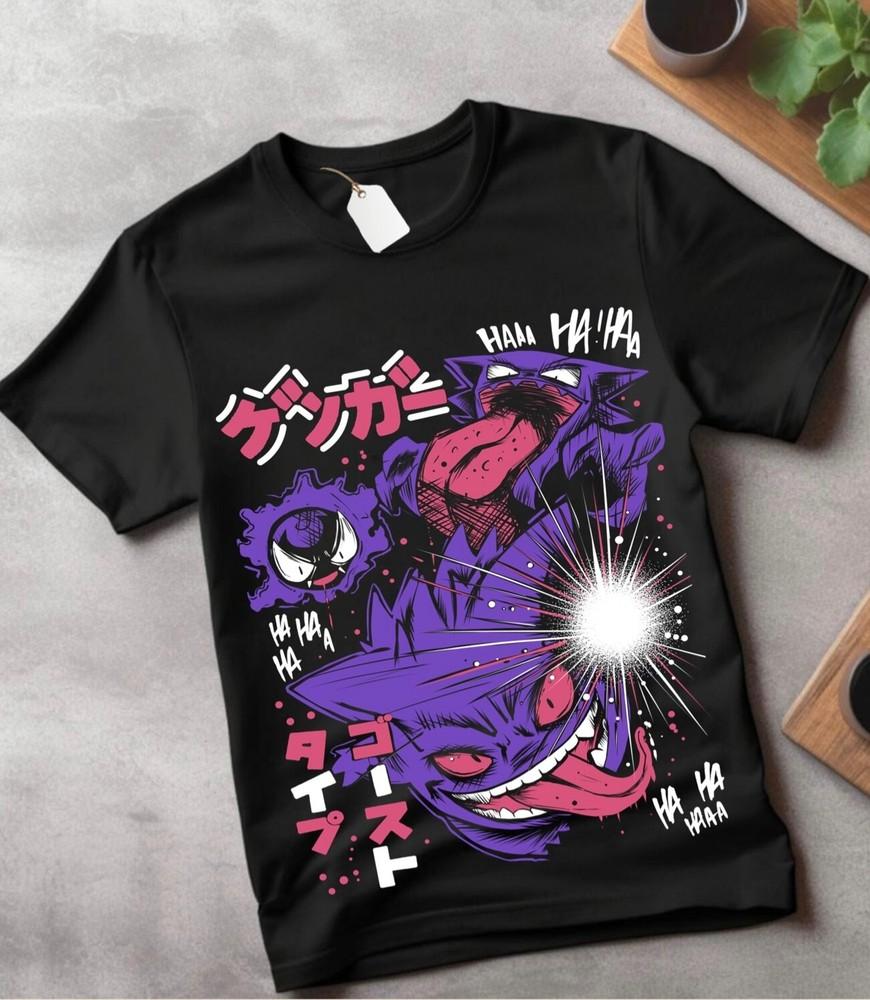 

T-Shirt Graphic Shirt Anime Manga Otaku T-Shirt Anime Horror Shirt Tee genga 3XL