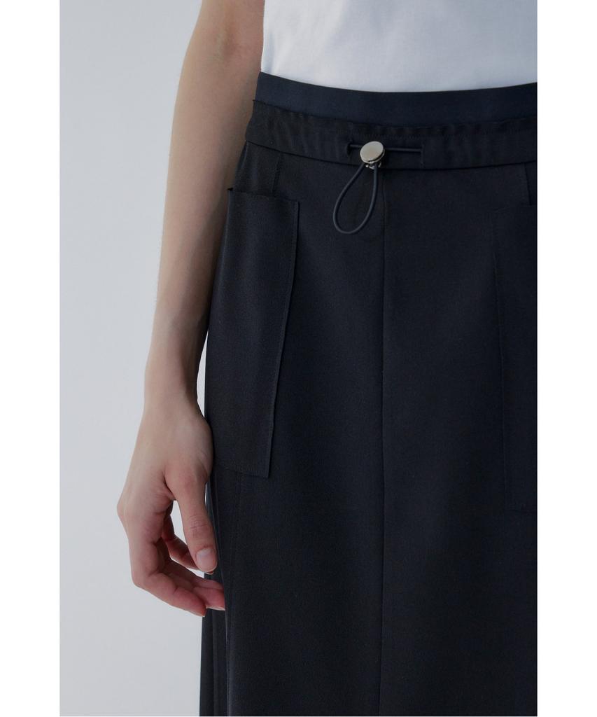 Bobeu Summer Straight Skirt_Black 7156235002
