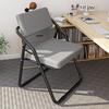 Folding Recliner Chair: Comfortable Dorm Computer Chair with Backrest for Naps and Relaxation