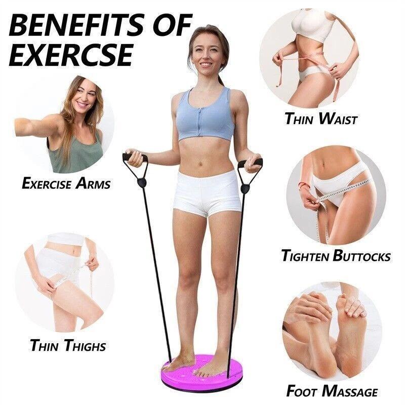 Bodybuilding Fitness Twist Waist Disc Health Trainer Fitness Equipment Balance Board Disc Slimming Gym Equipment Feet Exerciser