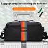 Adjustable Luggage Connector Straps Luggage Elastic Fastening Belt Luggage Carrier Strap for Suitcases Travel Secure Stacking Hands-Free Convenience