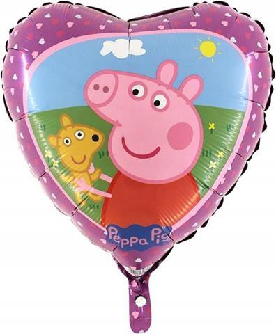 Balon Foliowy Świnka Peppa 18", 1 Szt.