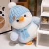 Adorable Penguin Plush Pillow with Hat - Perfect Birthday Gift for Kids
