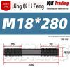 High-Strength Double-Ended Stud Bolt M12-M18 | Grade 8.8 Mold & Press Screw Rod