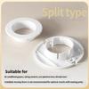 Wall Decorative Cover Pipe Plug Entry Cable Passage Hole Cover for Air Conditioning and Pipe Installations