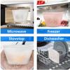 Silicone Fresh-keeping Food Storage Bag Reusable Storage Bags Leak Proof Freezer Silicone Lock Bags Kitchen Ziplock Lock Bag