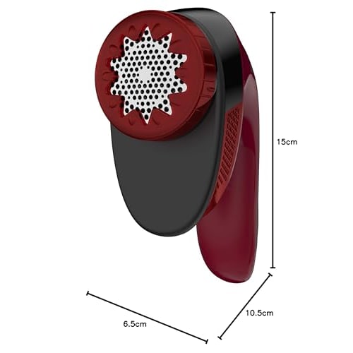Urządzenie do usuwania tabletek Tefal, zasilane bateryjnie, ``Pill Cleaner'', 3 ostrza, Texture Guard, elektryczne, Bordeaux JB1012J0