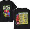Vzácné Vintage Tričko z roku 1999 Family Values Tour Oboustranné