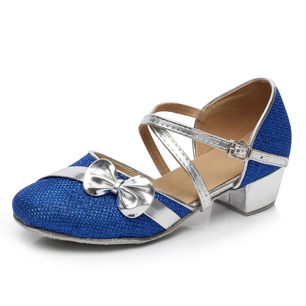 Yürüyor Bebek Çocuk Kız Tek Parti Prenses Dans Balo Salonu Tango Latin Ayakkabı