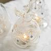 Transparent Angel Fairy Glass Light Glass Kawaii Decor Ornaments  Home Living Room