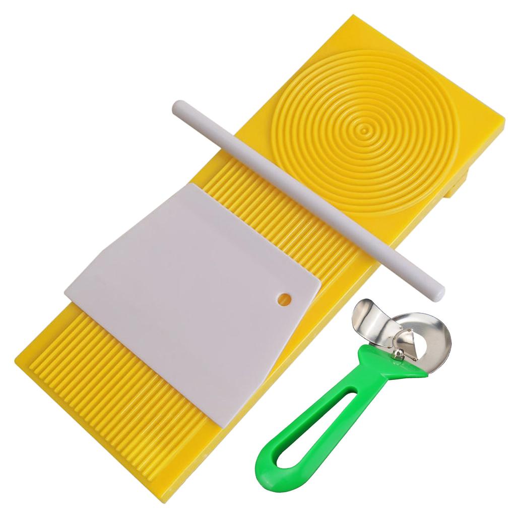 Set Placă de Rulat Aluat DIY Spaghetti Macaroni Făcător de Paste Placă de Plastic pentru Făcut Paste Instrument pentru Făcut Suplimente Alimentare Durabil
