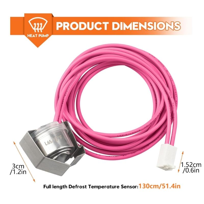 HH18HA279 Ersatz-Wärmepumpen-Abtau-Sensor Einfache Installation für 0VT 024 300 50VT 030 300 50VT 030 500 Zubehör