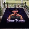 Custom Text Coraline Other Mother Pattern Floor Rug Soft Indoor Carpet Mat Living Room Bedroom