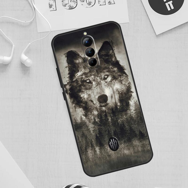 Animal Wolf Case For ZTE Nubia Red Magic 10S 8S 9S 8 9 11 Pro Plus 6 7 6S 7S 6R For RedMagic 10 Air Cover