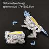 2 in 1 Dinosaur Transforming Spinner Deformation Spinning Top Spinner Toy Mechanical Gyro Portable Fidget Toy Stress Relief Toy