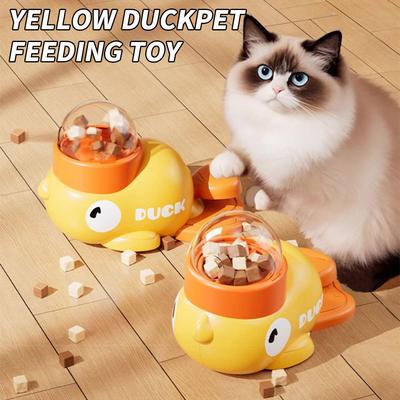 (Affordable Pet Feeding Toys) Pet Slow Food Bowl, Pet Leakage Toy - Highly Interactive - Suitable for Both Cats and Dogs