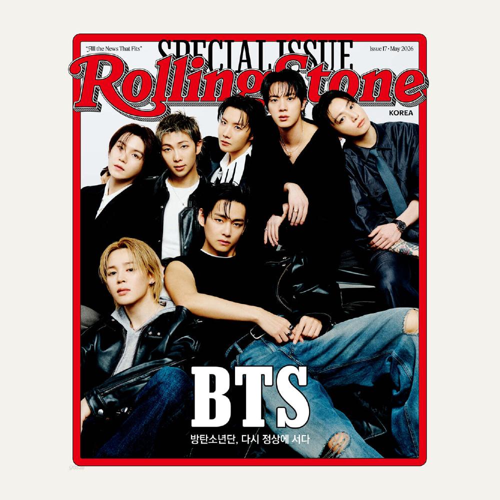 Предзаказ журнала Rolling Stone Korea №17 Обложка BTS