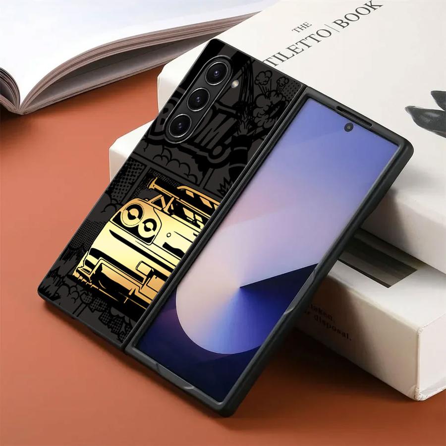 

Case for Samsung Galaxy ZFold5 ZFold7 ZFold6 ZFold3 Z Fold 7 6 5 4 3 ZFold4 Back Phone Cover JDM Sport Car Galaxy Z Fold7