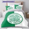 Celtic Football Club Muster Bettwäsche, Steppbett Set Bettbezug Kissenbezug Zuhause Geburtstagsgeschenk(1 Bettbezug + 2 Kissenbezüge, ohne Füllung)