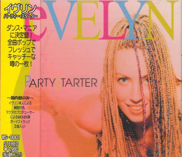 

CD EVELYN - PARTY STARTER WS0001 Wood Records 1999 Japan ObiDance & Electronica Used